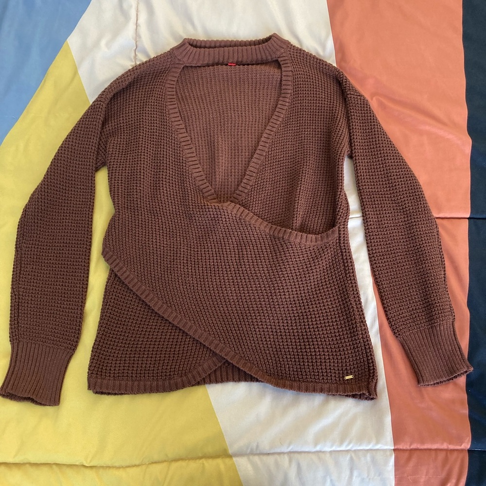 Guess women sweater Size XL lighter shade of brown